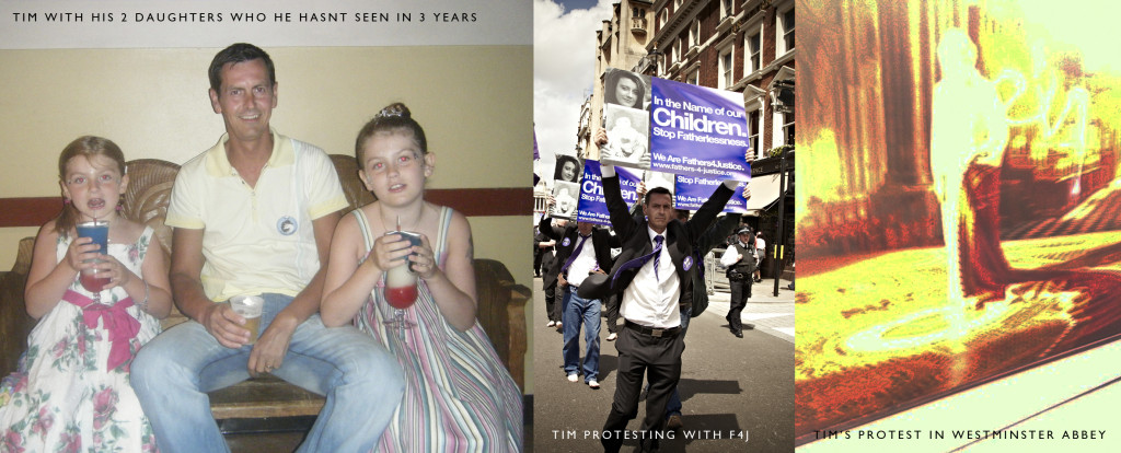Cast From Earth - pictures with his daughters, on an F4J Demo 2012 and the protest June 2013.