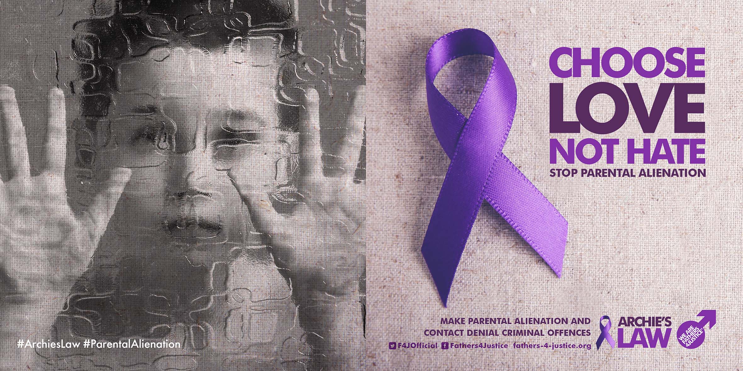 F4J launch ‘Archie’s Law’ Purple Ribbon campaign