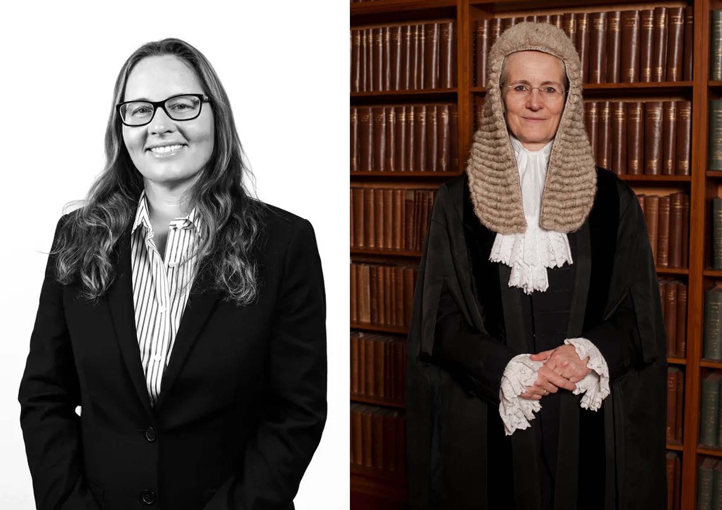 Solicitor Janet Broadley of Goodman Ray Solicitors and Mrs Justice Arbuthnot